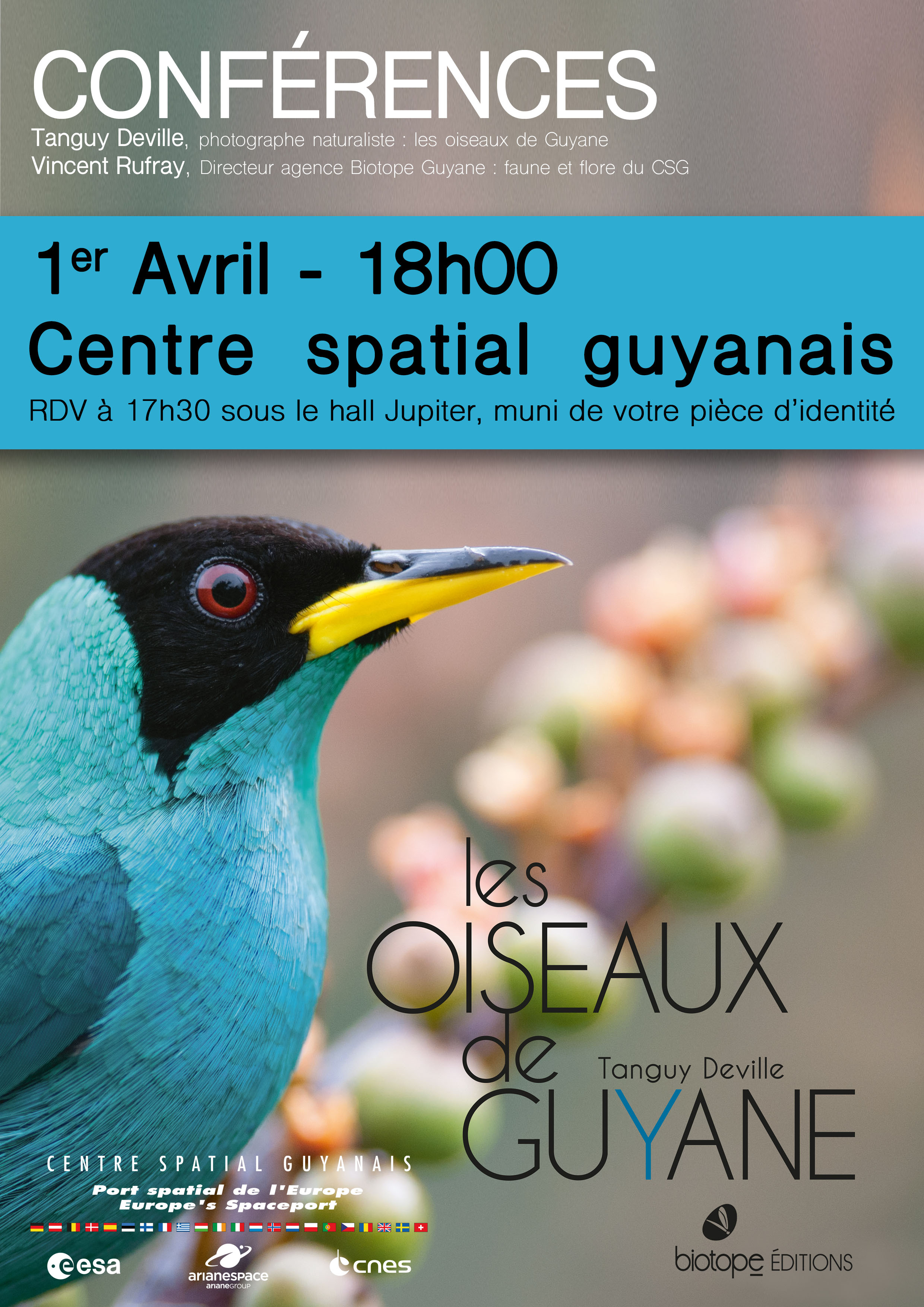 Conférences Les Oiseaux De Guyane Yanascope